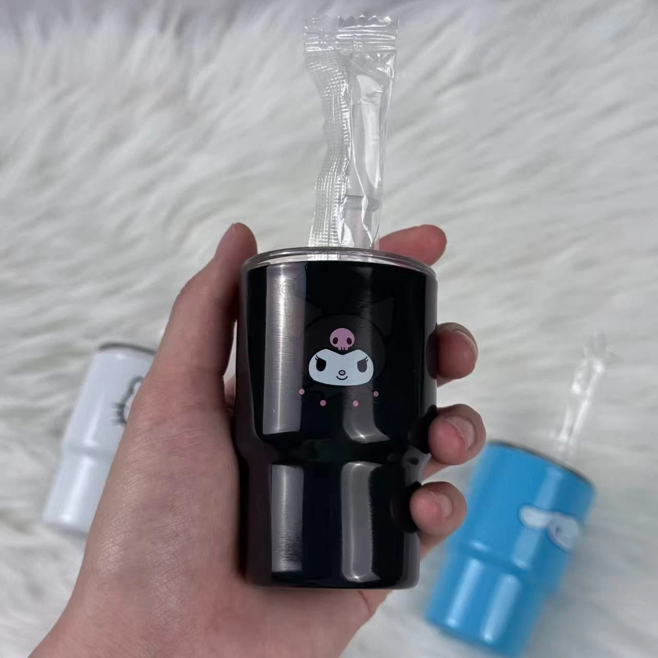 Bioworld Hello Kitty & Friends Character Faces 4-Pack 3 Oz Mini Tumbler Set BIOWORLD - KOEEK