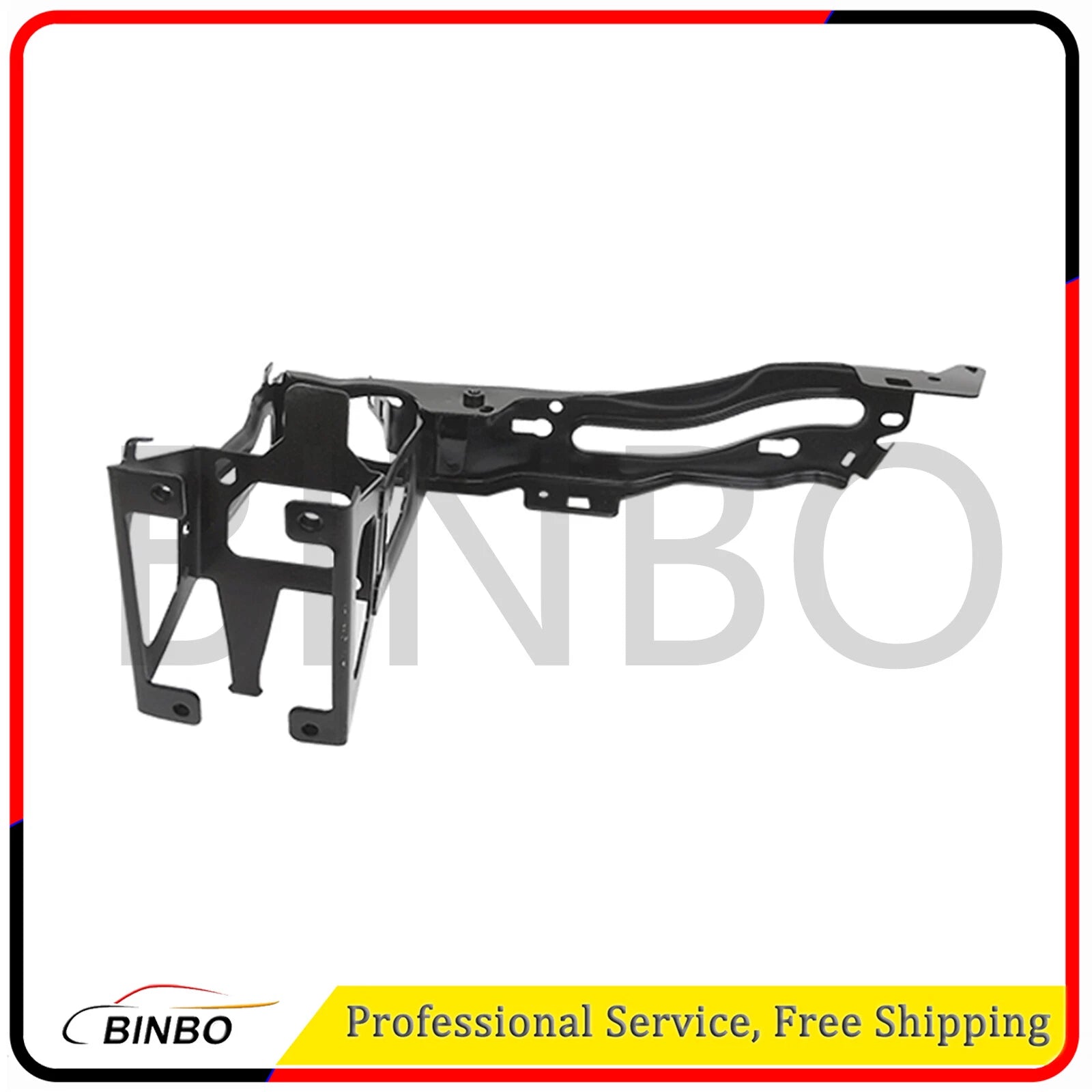 Left Radiator Support For 2012-2016 BMW 328i 2012-2015 320i Black Side Panel 07FC0E-D4 - KOEEK