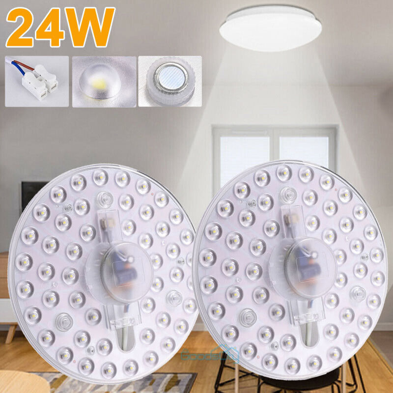 24W 6500LM Ceiling LED Light Replacement Engine Retrofit Kit