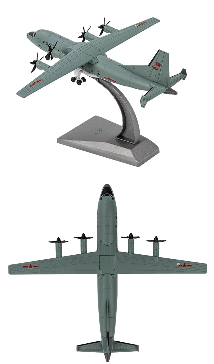 AF1 1/200 PLA Y-9 Transport Aircraft Finished Diecast Model 07FC0E-D4 - KOEEK