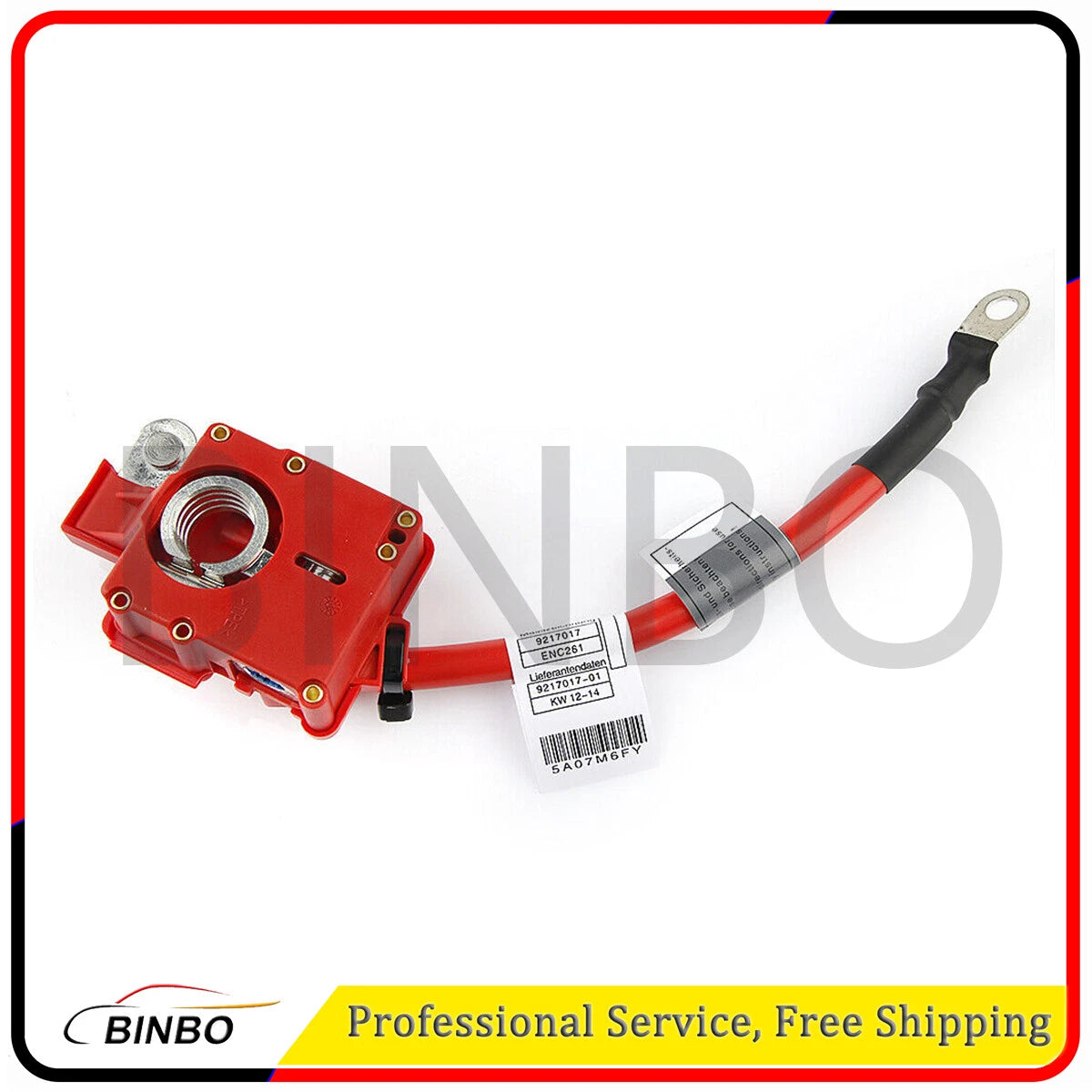 61129217017 Positive Battery Cable PLus Pole For BMW 1 Series E87N 120i E81 E87 07FC0E-D4 - KOEEK