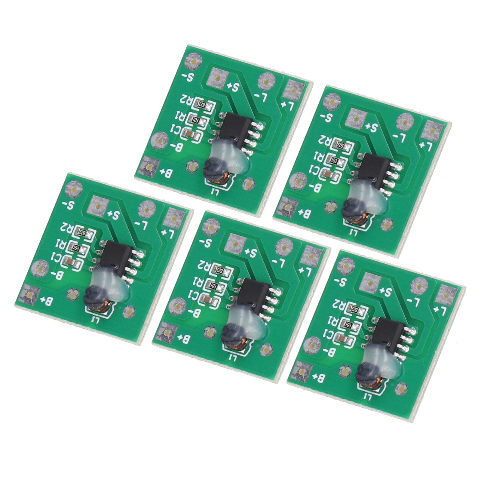 new 5pcs Solar Lamp   Controller Board Battery Charging Controller Module Board koeek - KOEEK