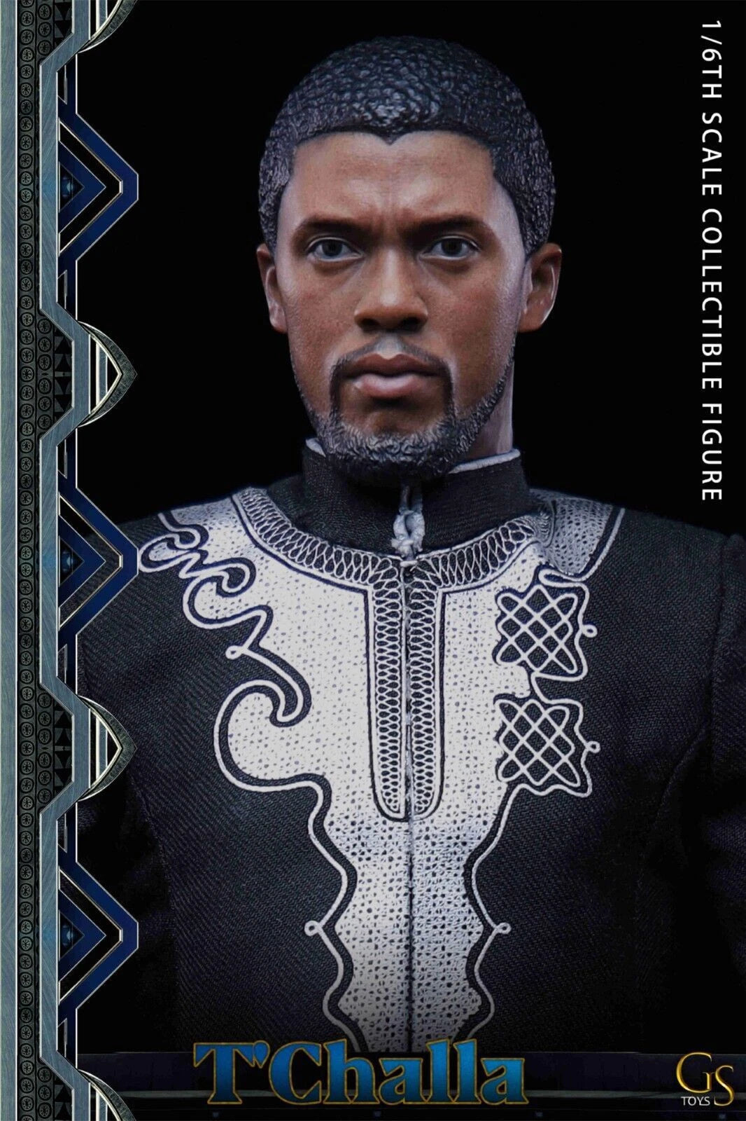 1/6 T'Challa Black Panther Wakanda King Action Figure 12inches Box Suit Doll 07FC0E-D4 - KOEEK