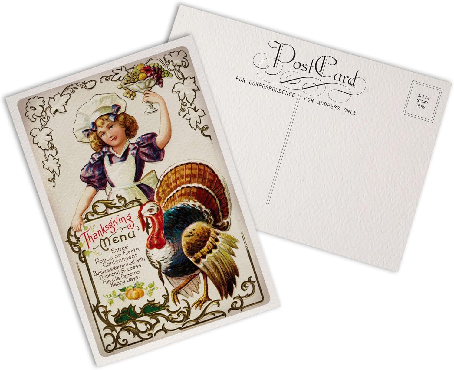 new Hill Valley Greetings Antique Thanksgiving Turkey Post Cards - 24 Vintage... 07FC0E-D4 - KOEEK