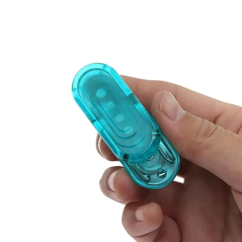Owl PC Push Slider Relieving Toy Office EDC Fidget Toys Blue Luminous Rich Toy 07FC0E-D4 - KOEEK