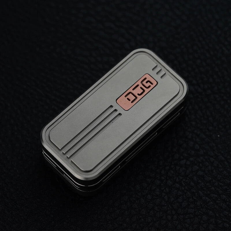 EDC Titanium Alloy Magnetic Paragraph Push Slider Decompression Toys 07FC0E-D4 - KOEEK