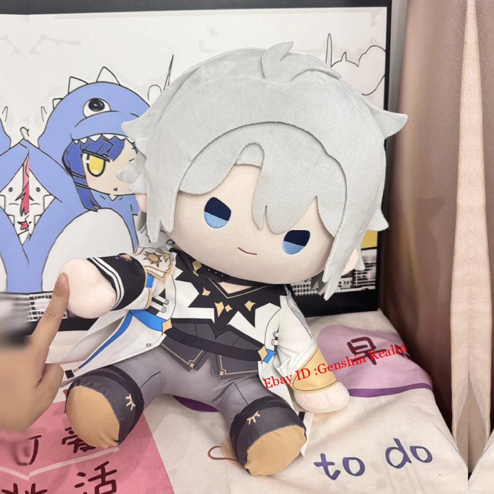 Anime Honkai: Star Rail Phainon Sitting Position Plush Toy Pillow Gift 40cm 07FC0E-D4 - KOEEK