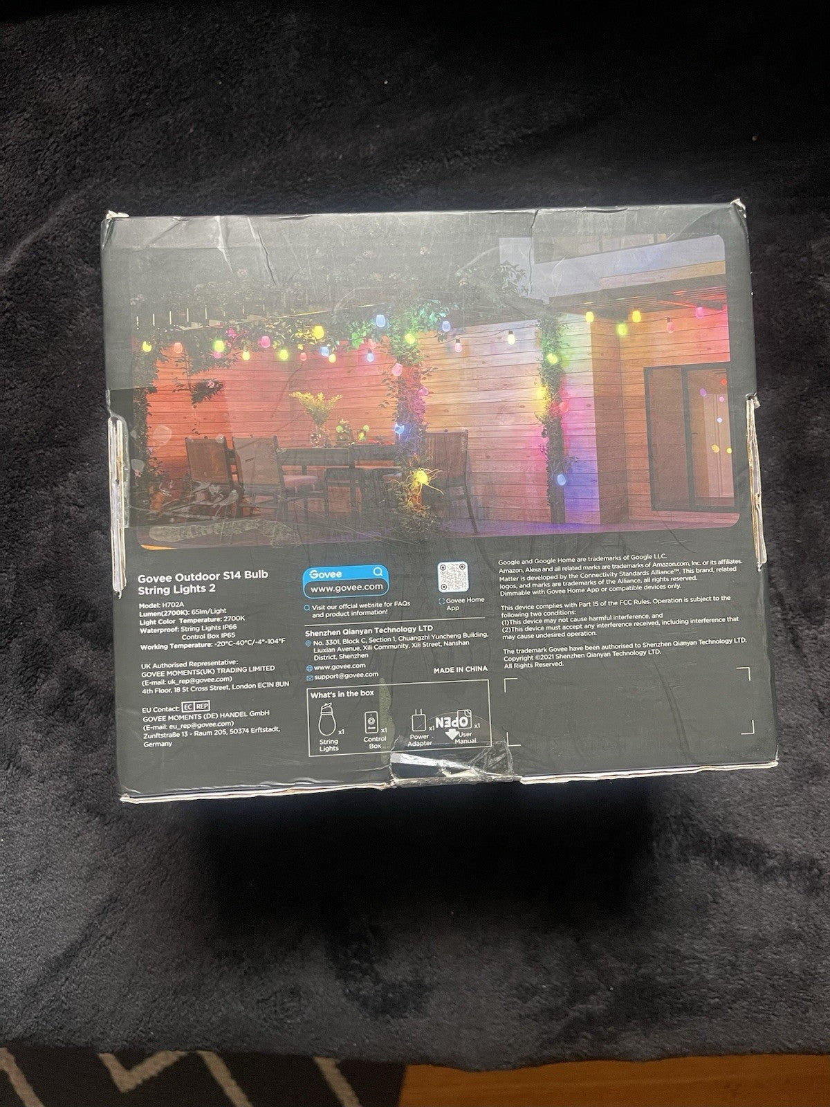 GOVEE - Outdoor S14 Bulb String Lights 2- 48ft String GOVEE - KOEEK