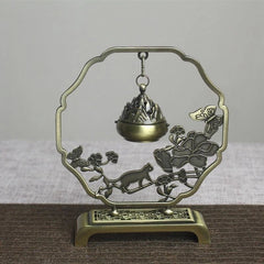 13.5*9.5CM Retro Hanging Incense Burner Home Indoor Decor Aromatherapy Censer 07FC0E-D4 - KOEEK