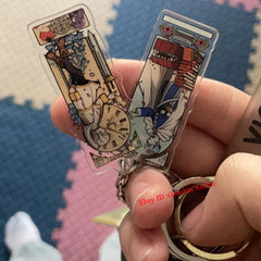Anime Frieren: Beyond Journey's End Acrylic Keychain Set Backpack Pendant Gift 07FC0E-D4 - KOEEK
