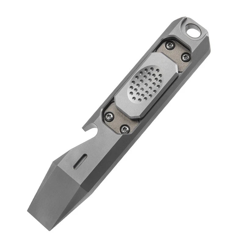 EDC Titanium Alloy Multi Tools Pry Bar Crowbar Fidget Clicker Toy Stress Relief 07FC0E-D4 - KOEEK