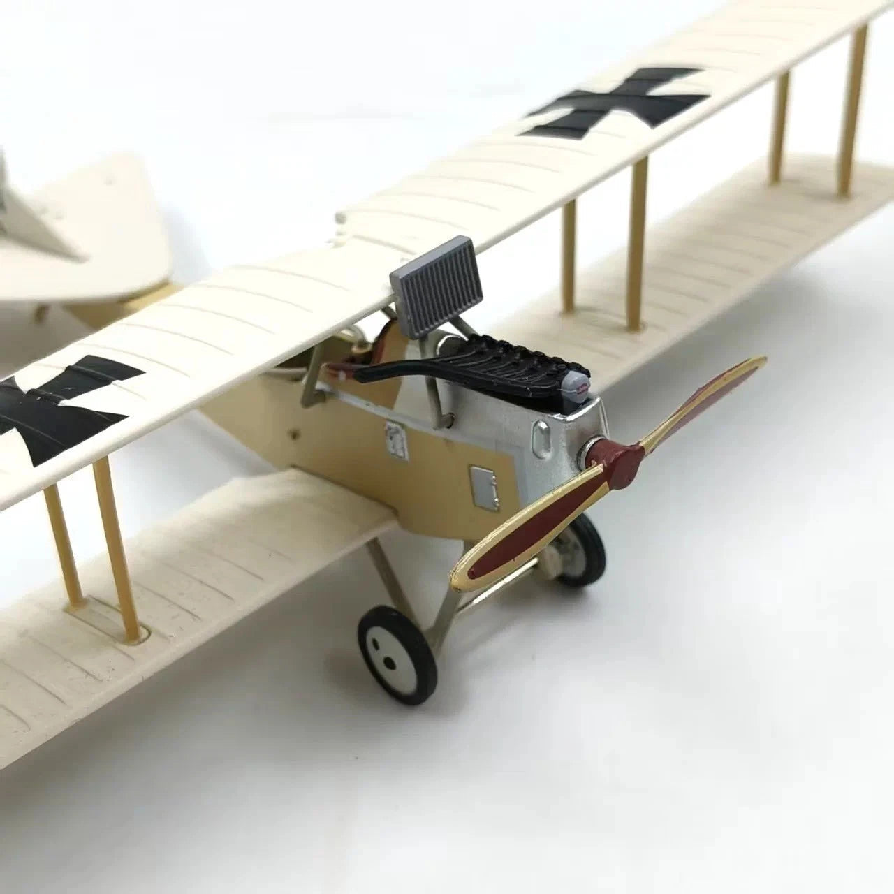 1:72 German Albatros Reconnaissance Aircraft WWI Military Diecast Plastic Model 07FC0E-D4 - KOEEK