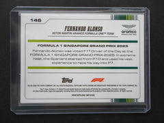 Fernando Alonso 2026 Topps Chrome F1 Grand Prix Driver of the Day Orange 02/25 07FC0E-D4 - KOEEK