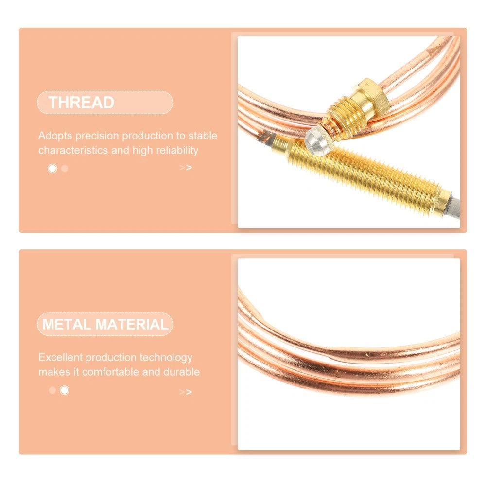 Thermocouple for Gas Grill Fireplace Replacement Parts and Sensors 07FC0E-D4 - KOEEK