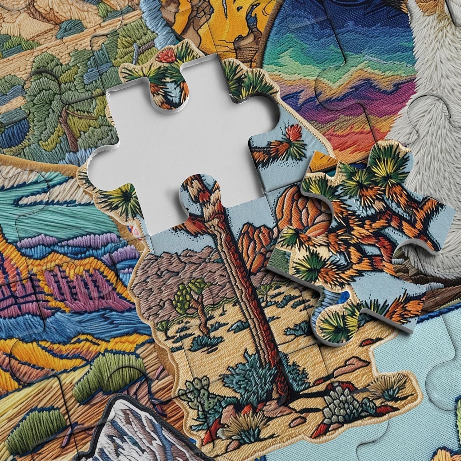 new National Parks Puzzles for Adults 1000 Pieces, Travel Landscape Jigsaw... 07FC0E-D4 - KOEEK