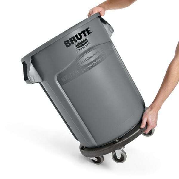 new Rubbermaid Commercial Fg264000bla Container Dolly For Brute 20-55 Gal Rubbermaid - KOEEK