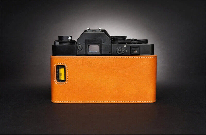 Leica R3 Camera Half Case Retro Cover Handmade  Leather Insert Case 07FC0E-D4 - KOEEK