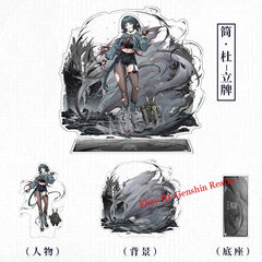 Anime Zenless Zone Zero Jane Doe Deluxe Acrylic Desktop Stand Figure Collection 07FC0E-D4 - KOEEK