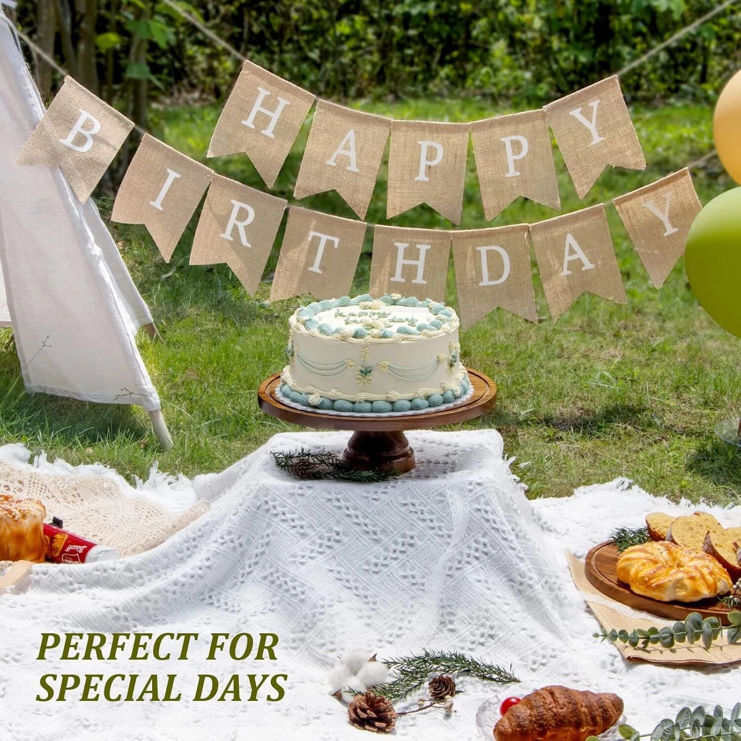 Cake Stand with Dome Lid, Acacia Wood Cake Plate with Cover, Wooden Cake 07FC0E-D4 - KOEEK