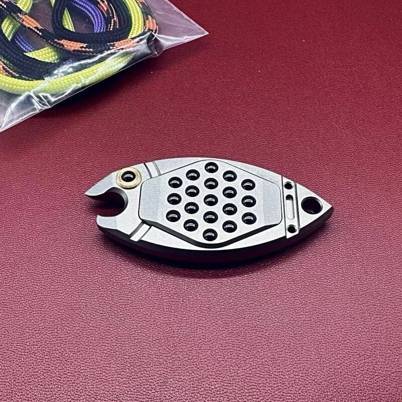 Outdoor EDC Fidget Toy Creative Bubble Fish Fidget Spinner Adult Stress Relief 07FC0E-D4 - KOEEK