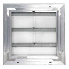 ny Dayton 3C310 36 In Backdraft Demper Wall Shutter, 36-1/2 In X 36-1/2 In