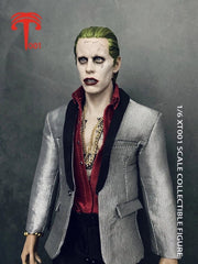 XT001 1:6 Joker Jared Leto Grey Suit Set 12inch Male Action Figure Doll Toy Gift 07FC0E-D4 - KOEEK