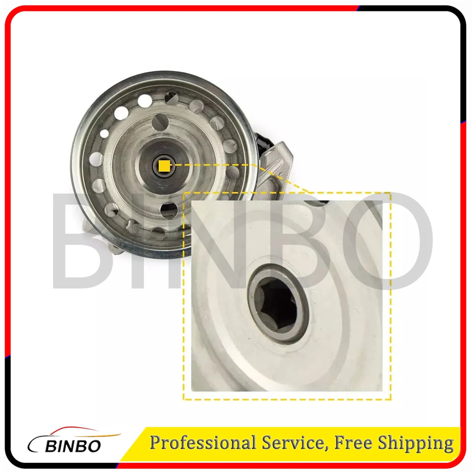 LR007207 For Volvo V70 S80 XC90 XC70 XC60 Land Rover LR2 Power Steering Pump 07FC0E-D4 - KOEEK