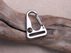 2pcs EDC Stainless Steel Keychain Carabiner Portable Car Key Bag Pendant Tool 07FC0E-D4 - KOEEK