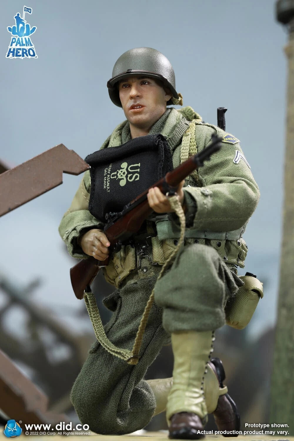 DID XA80011 Dragon Dreams WWII US Ranger Private Caparzo 1/12 Figure Toy 6" BN DID - KOEEK