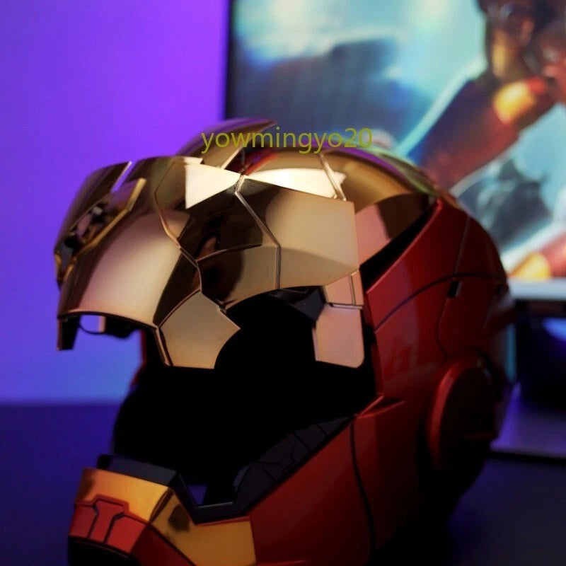 1:1 Iron Man MK5 Jarvis Deformable Voice Control Wearable Helmet Christmas Gift 07FC0E-D4 - KOEEK