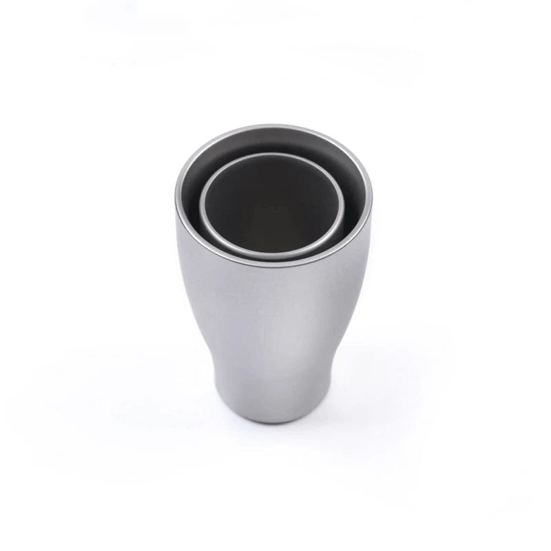 Pure Titanium Water Liquor Glass Drinking Tumbler Cup Mug Good Health Benefits 07FC0E-D4 - KOEEK