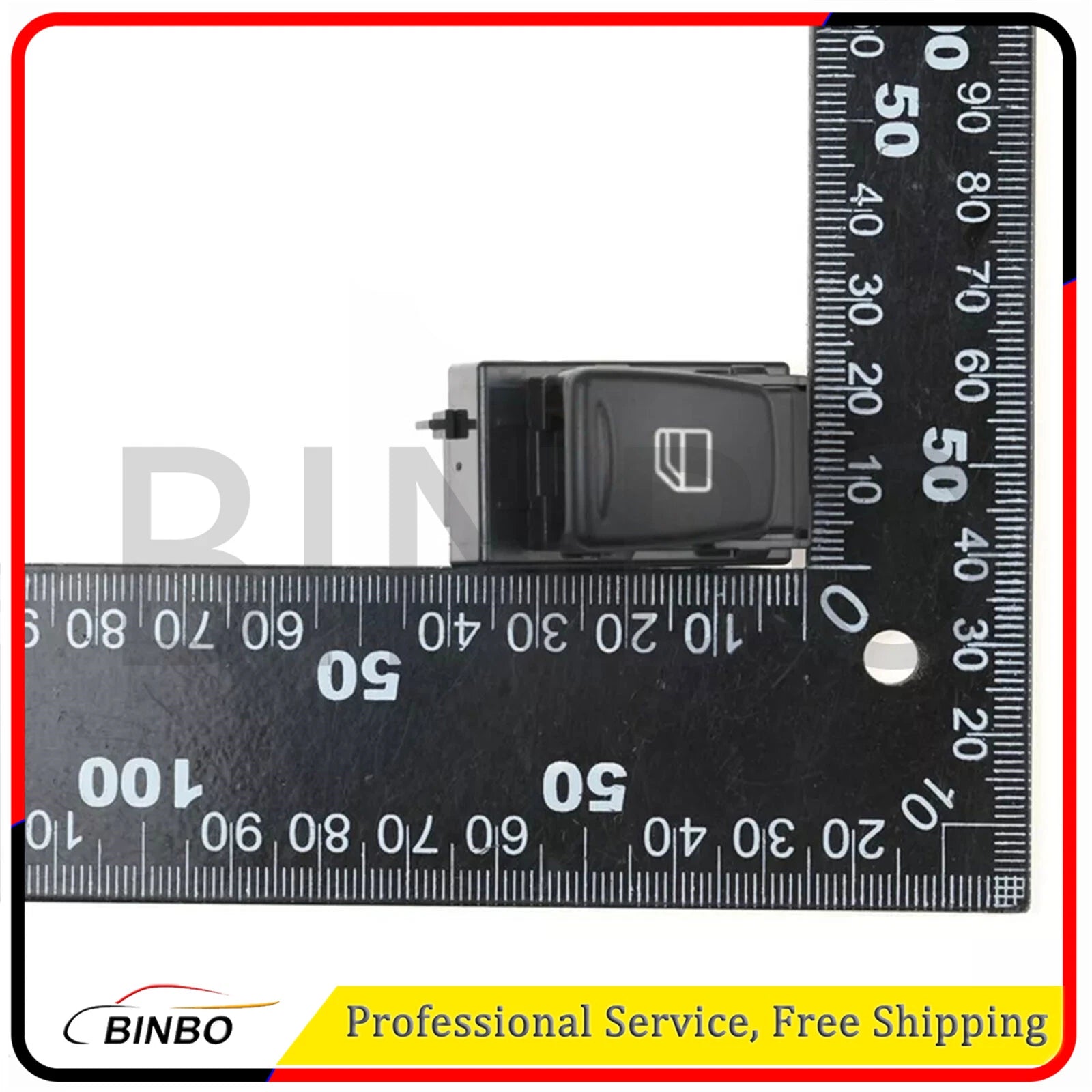 For Smart Car Fortwo W451 Power Window Switch Button Left A4519051700 07FC0E-D4 - KOEEK