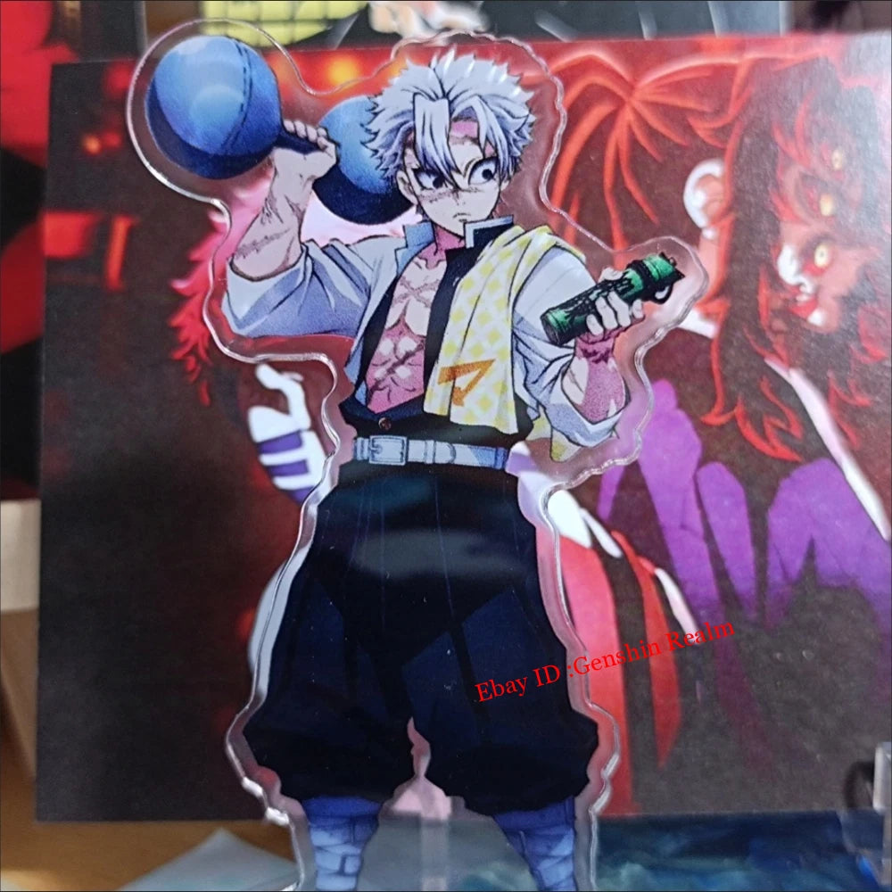Anime Demon Slayer Shinazugawa Sanemi Acrylic Desktop Stand Figure Collection 07FC0E-D4 - KOEEK