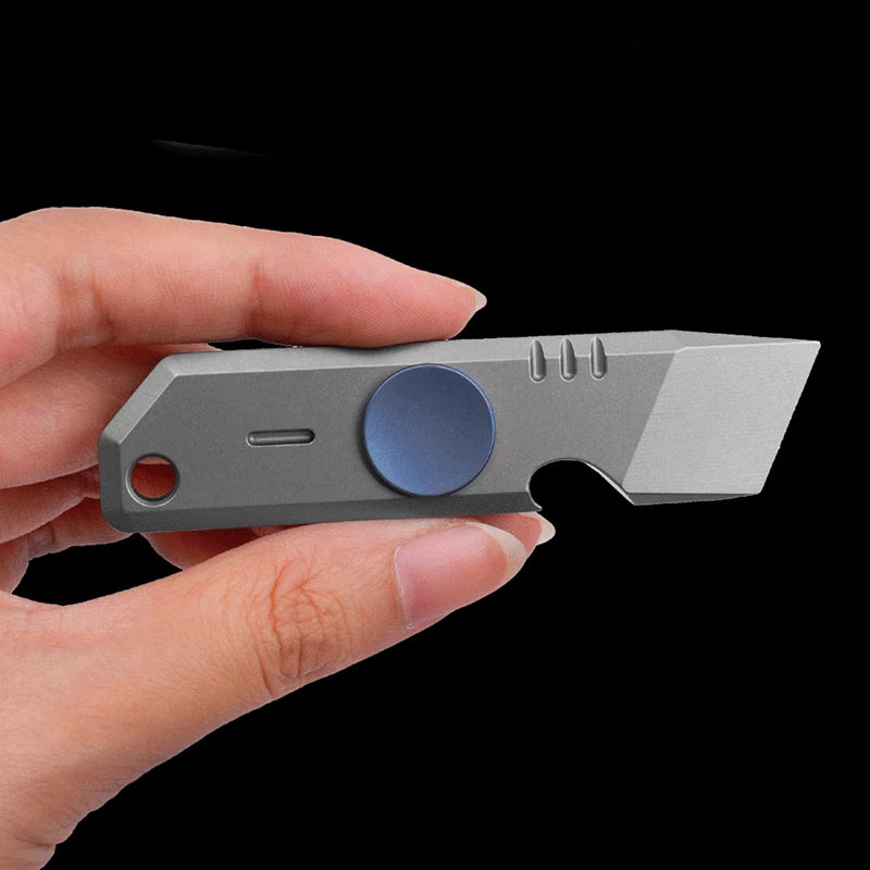 EDC Titanium Alloy Multi Tools Pry Bar Crowbar Opener Wrench Spinner Toy Hot 07FC0E-D4 - KOEEK