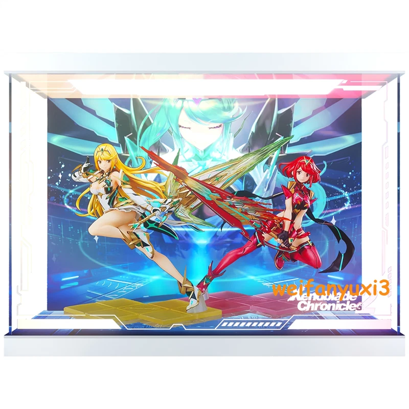 GSC Max Factory Xenoblade 2 Homura Hikari 1/7 Figure Customized Display Case 07FC0E-D4 - KOEEK