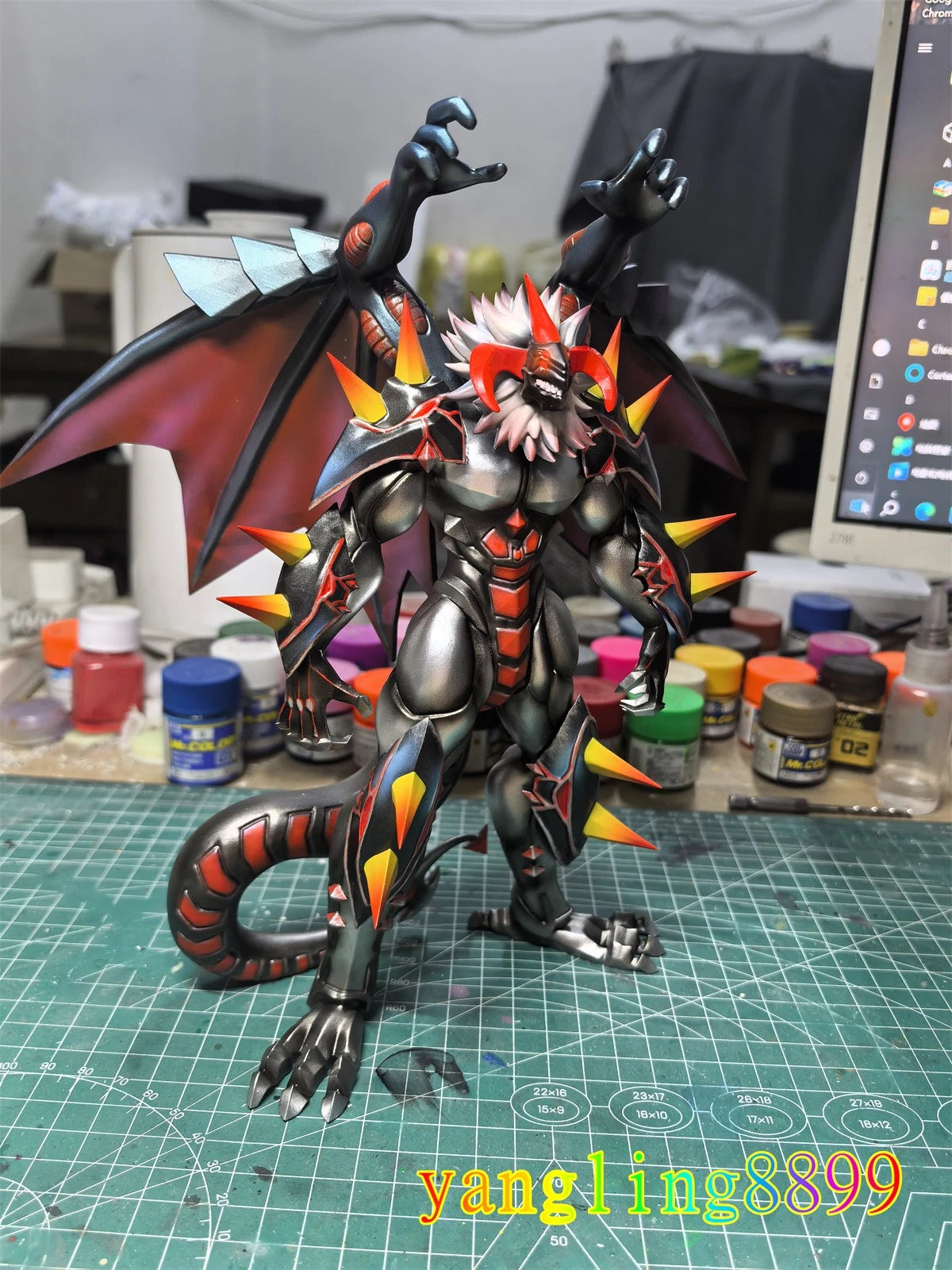 YU-GI-OH! 5DS Hot Red Dragon Archfiend King Calamity Resin Figure Model Toy 25cm 07FC0E-D4 - KOEEK