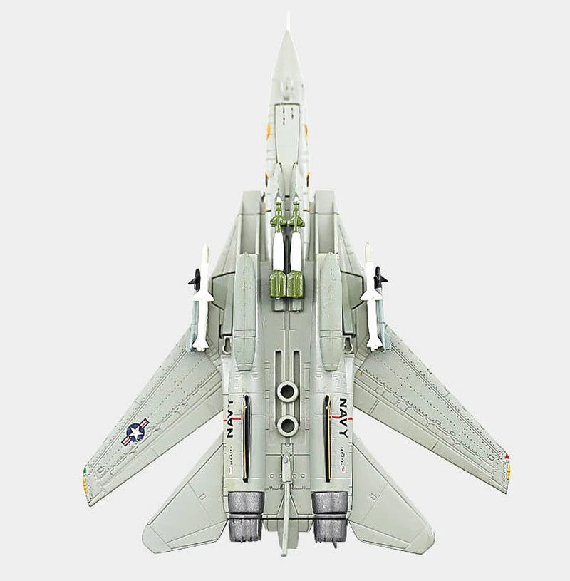 AF1 1/144 F-14A TOMCAT U.S.NAVY VF-84 JOLLY ROGERS AJ201 1978 Diecast 07FC0E-D4 - KOEEK