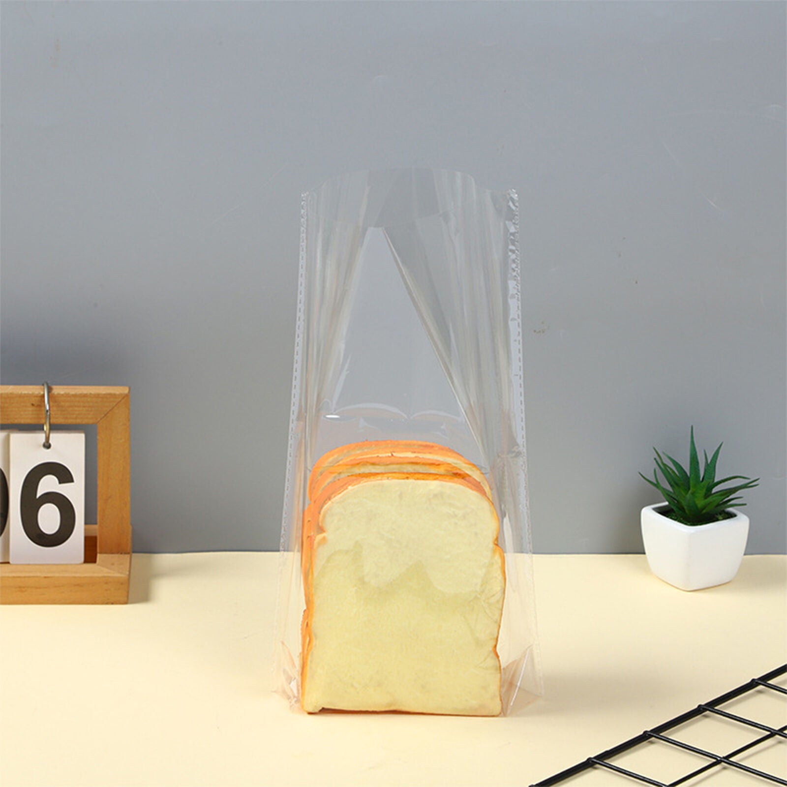 new Clear Cellophane Bags 100Pcs Self Adhesive Treat Bags Small Cellophane Bags koeek - KOEEK