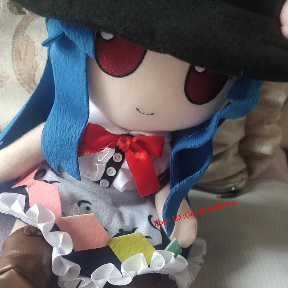 Anime Touhou Project Fumo Series Hinanawi Tenshi Plush Doll Cartoon Toy Gift 07FC0E-D4 - KOEEK