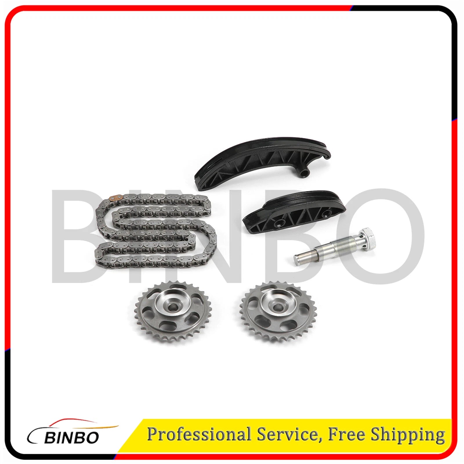 TIMING CHAIN KIT FOR MERCEDES-BENZ 2.1 2.2 CDI OM651 SPRINTER & VITO W639 07FC0E-D4 - KOEEK