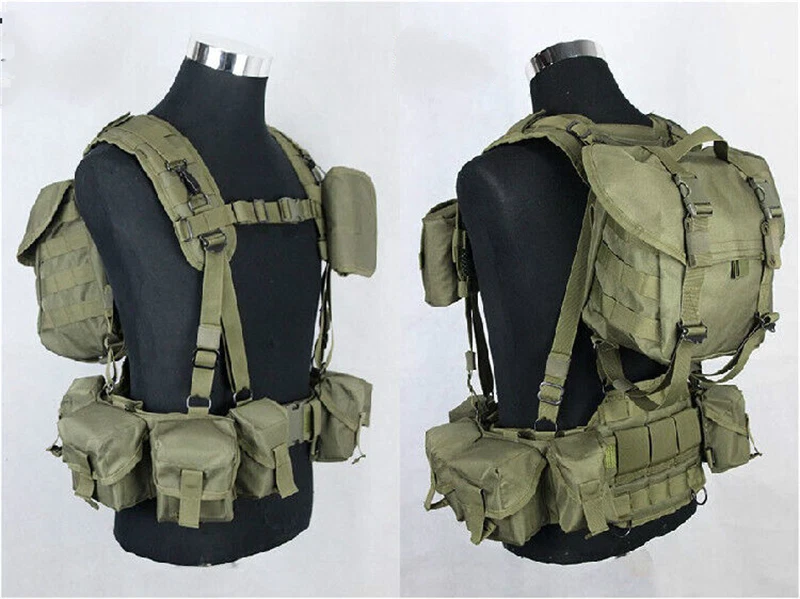 Russian Special Forces Smersh Training Gear Tactical Vest Combat Fans Rainbow 6 07FC0E-D4 - KOEEK