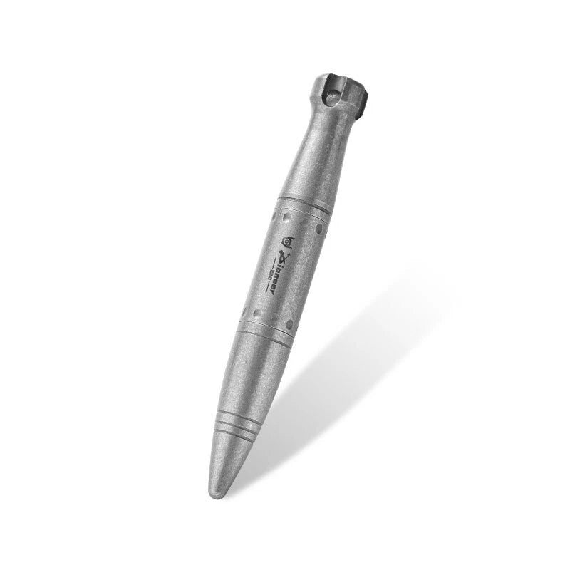 Mini Titanium Alloy Ballpoint Pen Signature Writing Pen Outdoor Keychain Pen EDC 07FC0E-D4 - KOEEK