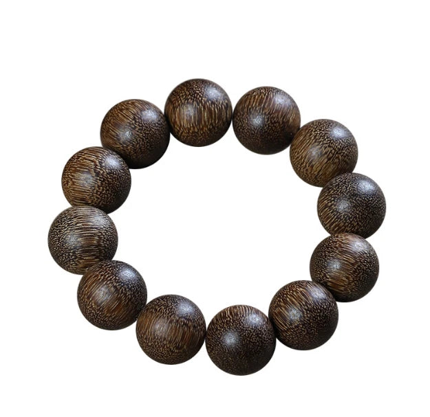 Vietnam Kyara Agarwood Bracelet 2.0mm Sinking Grade Unisex Mala Beads 07FC0E-D4 - KOEEK