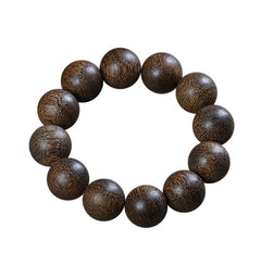 Vietnam Kyara Agarwood Bracelet 2.0mm Sinking Grade Unisex Mala Beads 07FC0E-D4 - KOEEK