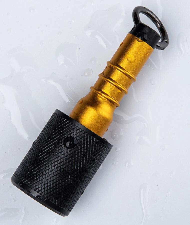 EDC Aluminium Alloy Keychain Waterproof Box Sealed Container Outdoor Pendant EDC - KOEEK