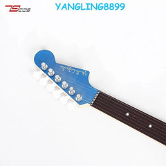 Girls Band Cry MOMOKA KAWARAGI Cosplay Guitar Blue Halloween Handheld Prop 100cm 07FC0E-D4 - KOEEK