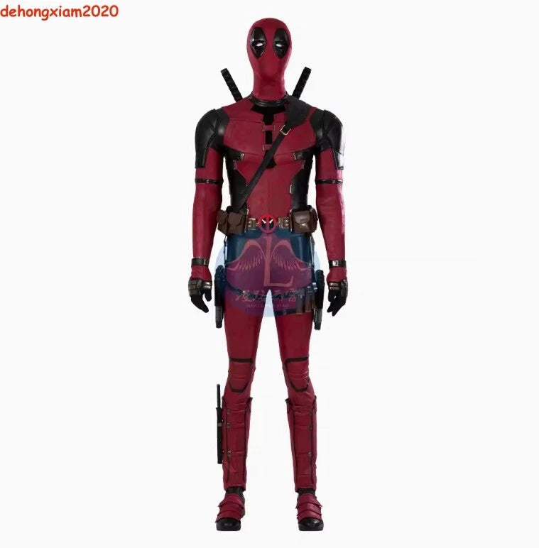 Cosplay Costume Deadpool 3 Jumpsuit Wade Wilson Accessories Suit Lot Halloween 07FC0E-D4 - KOEEK