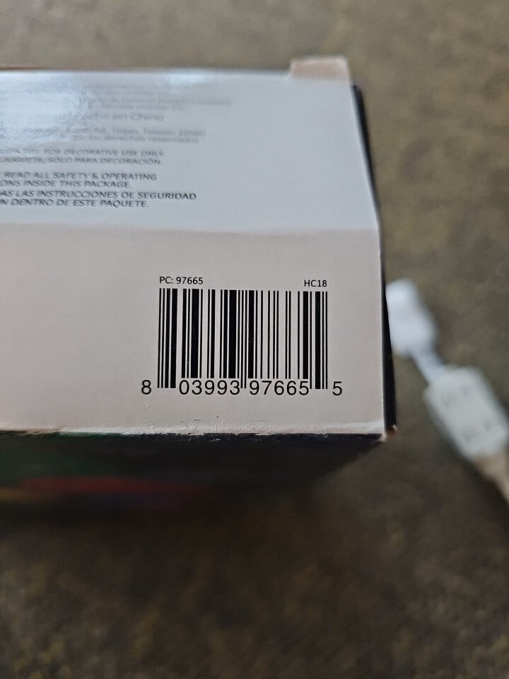 3 Boxes GE Energy Smart 50 LED C7 Christmas String Lights - Multicolor GE - KOEEK