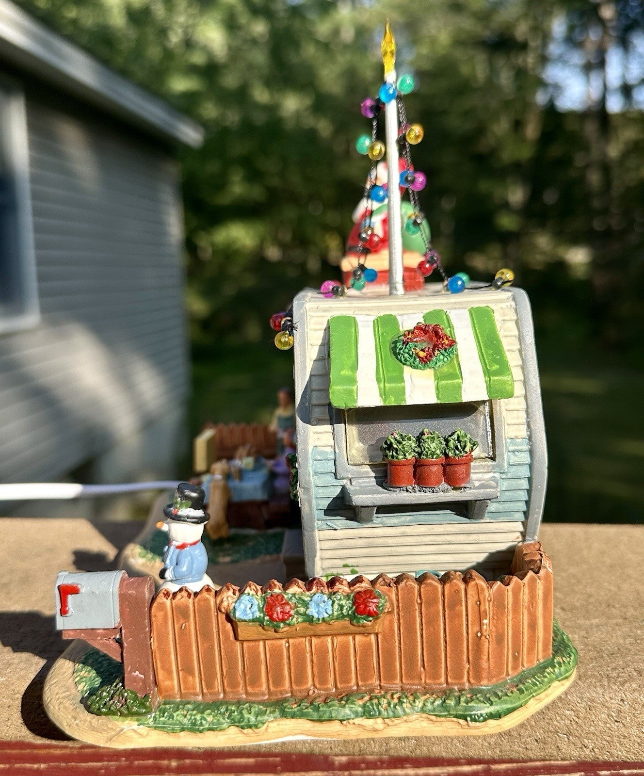 Lemax Home Sweet Home Santa Trailer Camper Lighted Christmas Village House LEMAX - KOEEK