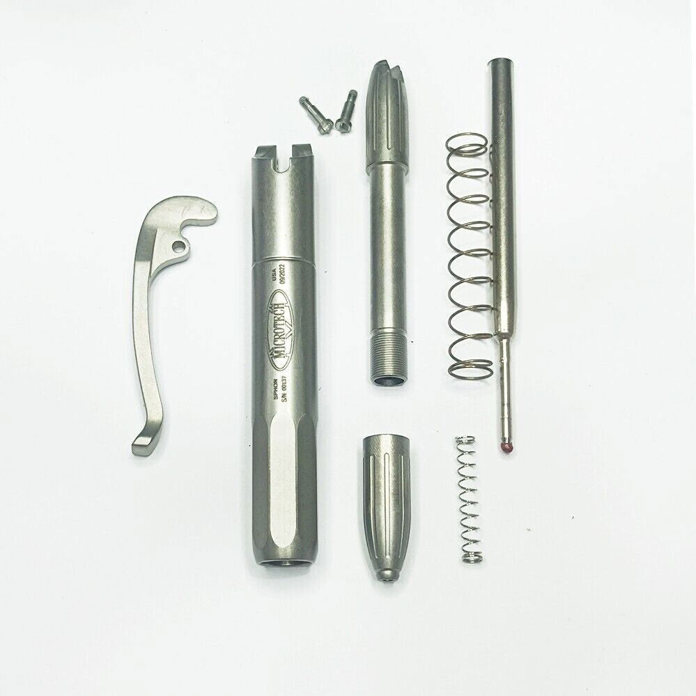 Titanium Alloy Pocket Siphon Pen Ball Pen Business Signature Gel Pen EDC Tools 07FC0E-D4 - KOEEK